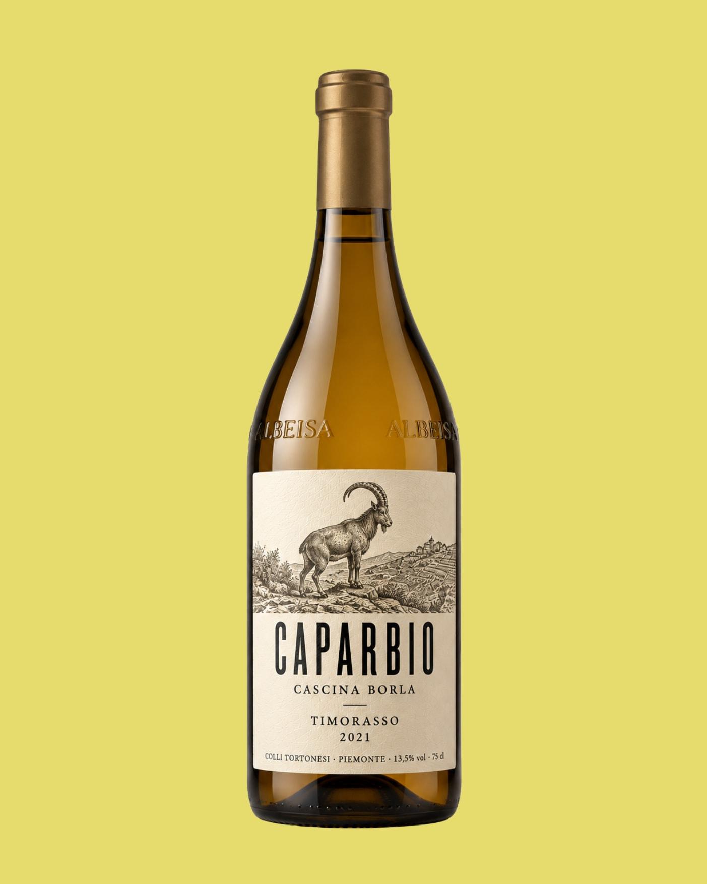 Bottiglia di Caparbio 2021, Cascina Borla